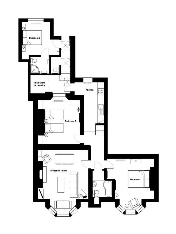 The Servant'S Quarters 惠特比 外观 照片